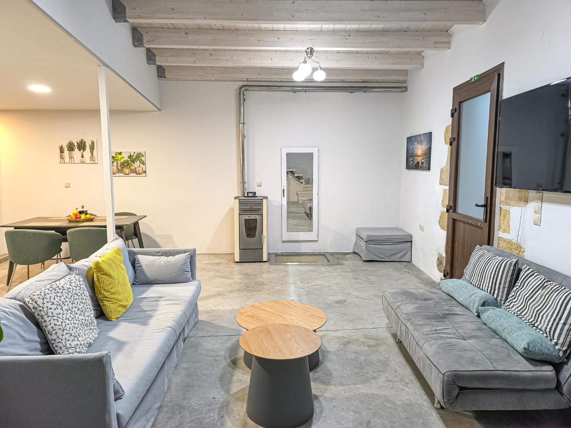 Charming Old Tannery House With Spacious Veranda And Stunning Sea View! Hanya Dış mekan fotoğraf