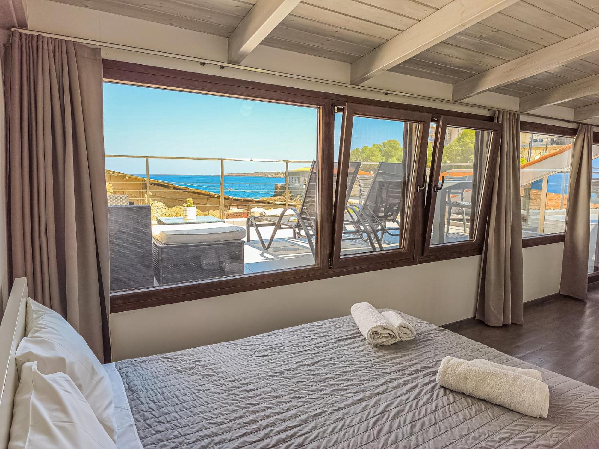 Charming Old Tannery House With Spacious Veranda And Stunning Sea View! Hanya Dış mekan fotoğraf