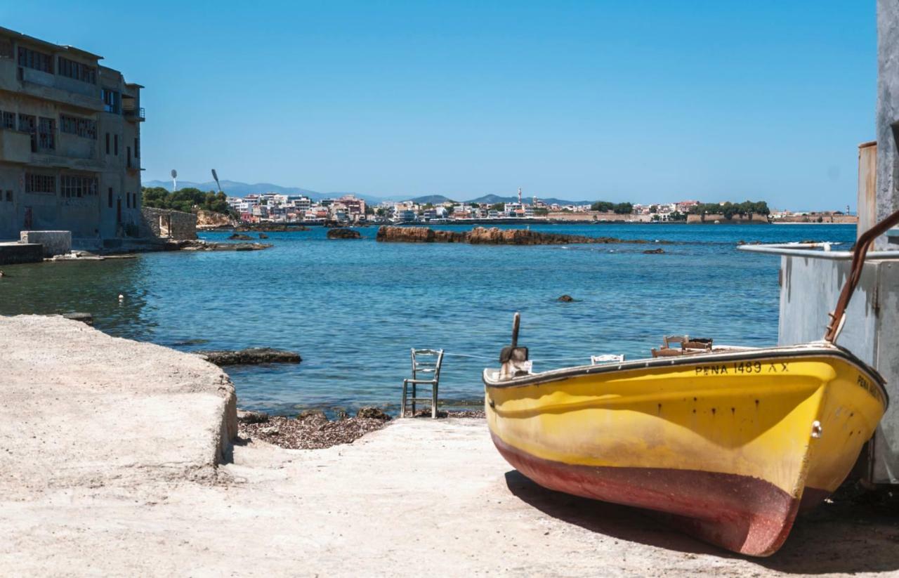 Charming Old Tannery House With Spacious Veranda And Stunning Sea View! Hanya Dış mekan fotoğraf